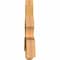 Ekena Millwork Davenport Rough Sawn Timber Gable Bracket, Western Red Cedar, 60"W x 27"H x 4"D x 6"F, 11/12 Pitch GBW060X27X0406DAV00RWR - alternate 4